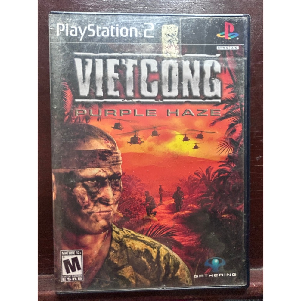 Vietcong Purple Haze Sony PlayStation 2 PS2 Game Complete CIB SLUS-21068